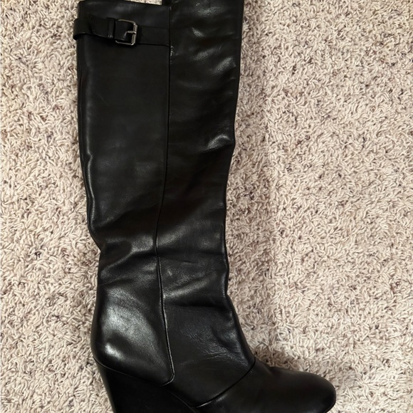 Black Women’s Knee High Boots, 9 - Picture 4 of 6